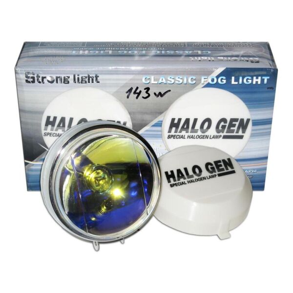 

Дополнительные фары противотуманные STRONG LIGHT SL-143 RY H3/12V/55W+5W/d-135mm/крышка пара