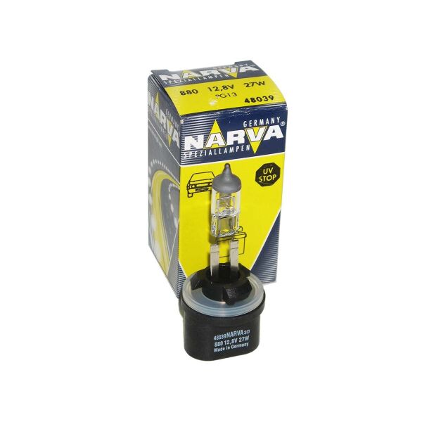 

Галогенка H27 NARVA 12.8V 27W 48039/880 PG13 шт