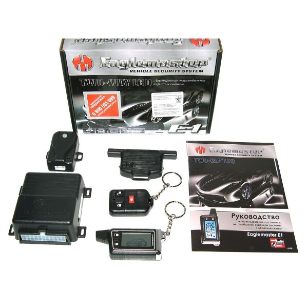 

Автомобильная сигнализация Eaglemaster E-1 авто сигнализация машины