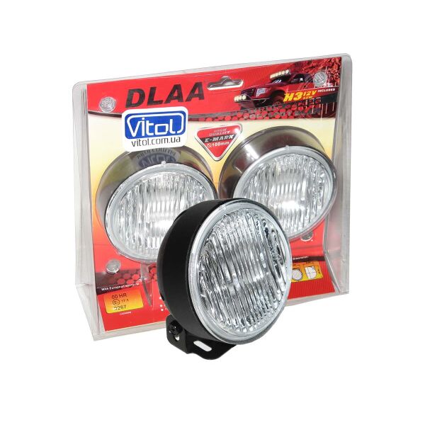 

Дополнительные фары противотуманные DLAA 268 FEM-W рефленная H3-12V-55W/D=102mm пара