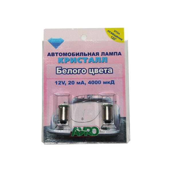 

Лампочка с цок.Т8,5 1LED Кристалл 50х50 белая