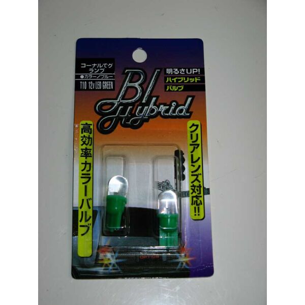 

Лампочка без цок.Т10 1LED зеленая