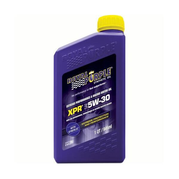 

Моторное автомасло Royal Purple XPR 5w-30 фасовка 0.946л /1 кварта / Royal Purple