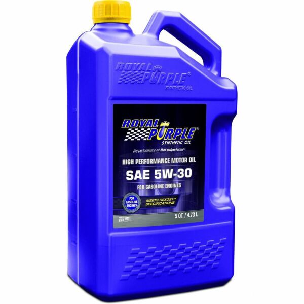 

Моторное авто масло Royal Purple API 5w-30 фасовка 4.73л /5 кварт / Royal Purple API
