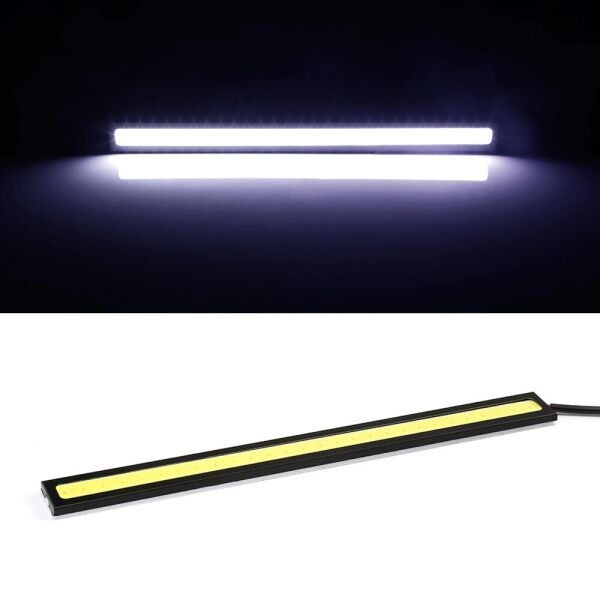 

DRL дневные ходовые огни ДХО LED 17 COB диодные скотч 3М супер яркие