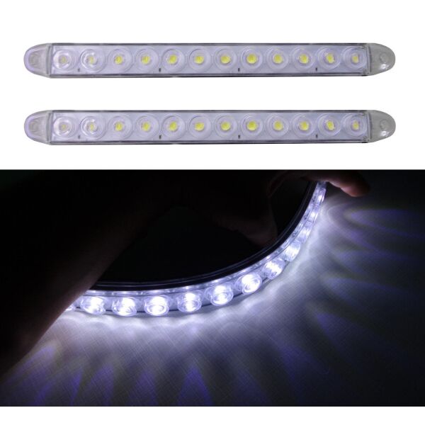 

DRL дневные ходовые огни ДХО LED 12 (crystal)