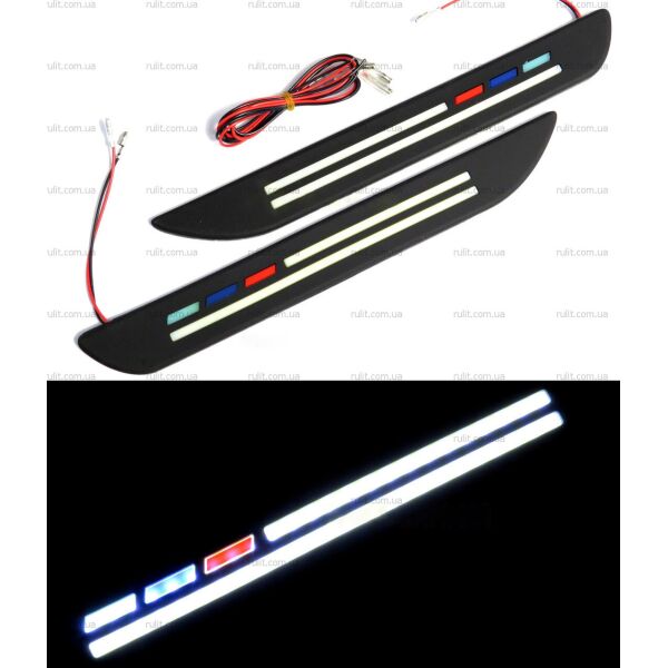 

DRL дневные ходовые огни гибкие ДХО LED № 14 12V 314 (гибкие на 3М скотче)