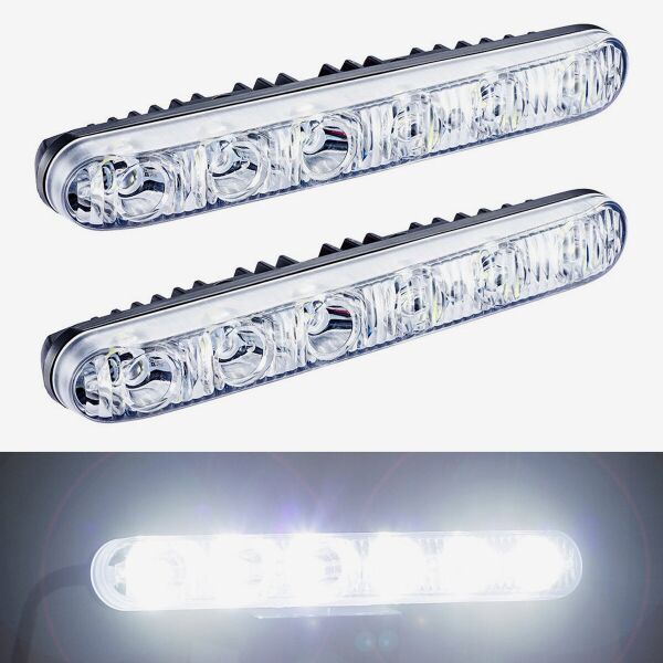 

DRL дневные ходовые огни ДХО LED X 33 кристал линза с фокусом