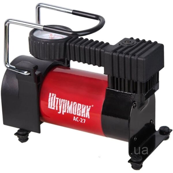 

Компрессор Штурмовик AC-27 100psi/12Amp/35л/прикур.