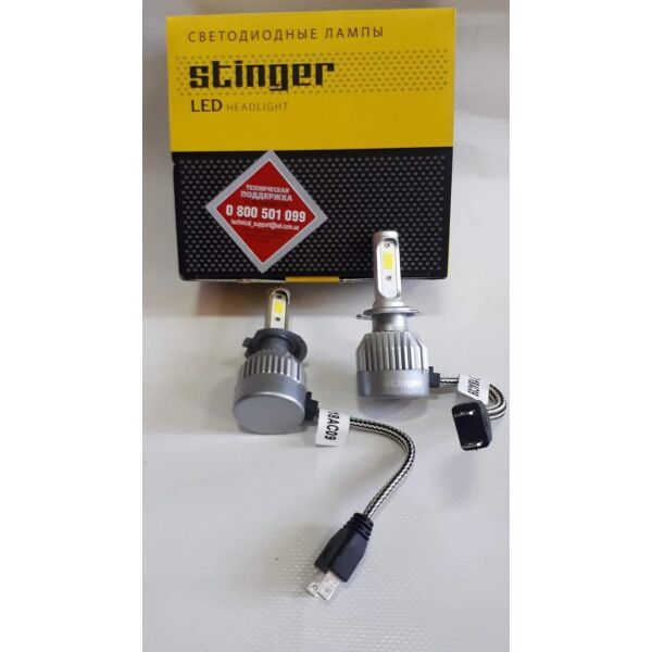 

Светодиодные LED лампы H7 STINGER LED/9-36v36w/3200Lm/5500K C9 Автомобильные лампы автолампы для автомобилей