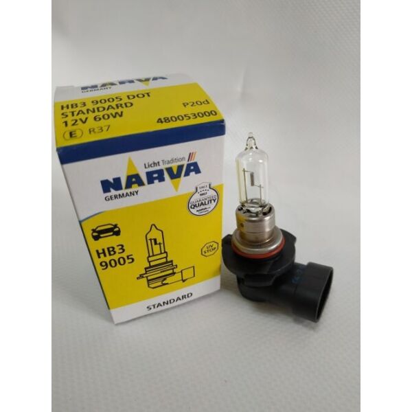 

Галогенка HB3 NARVA 12V/60W Standart 48005 (9005)