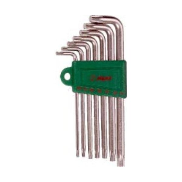 

Комплект угловых ключей TORX 7 пр. (16744-7T) HANS