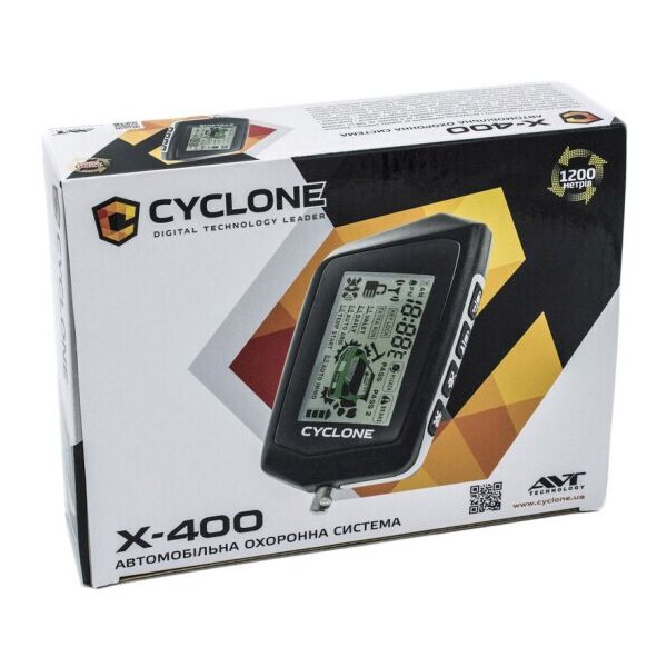 

Автомобильная сигнализация CYCLON X-400 авто сигнализация машины