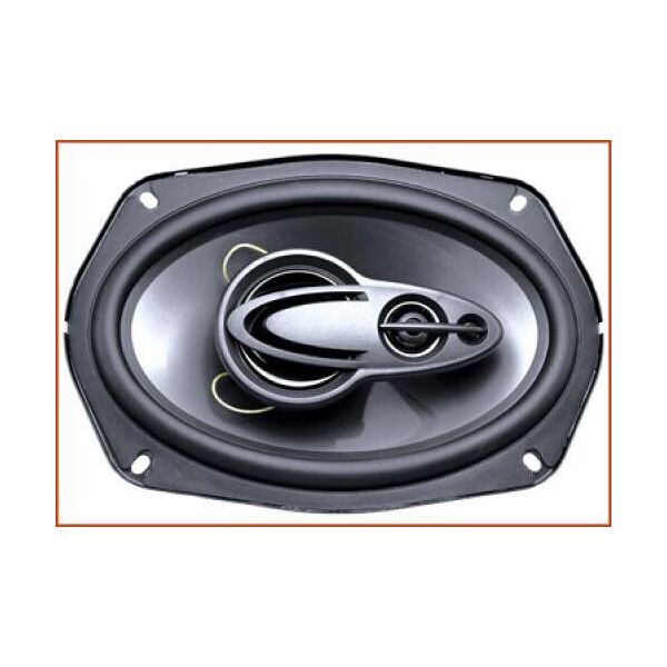 

Динамики колонки для авто Celsior CS-6940 четырехполосные коаксиальные. Серия "Silver" 6”х9” (15.24x22.86 см) в машину Автомобильные динамики акустика