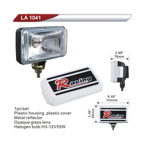

Фара дополнительная DLAA 1041-W/H3-12V-55W/164*88mm/крышка