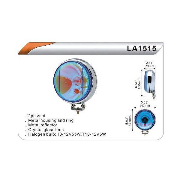 

Фары дополнительные DLAA 1515 RY/H3+T10-12V-55W/D=143mm