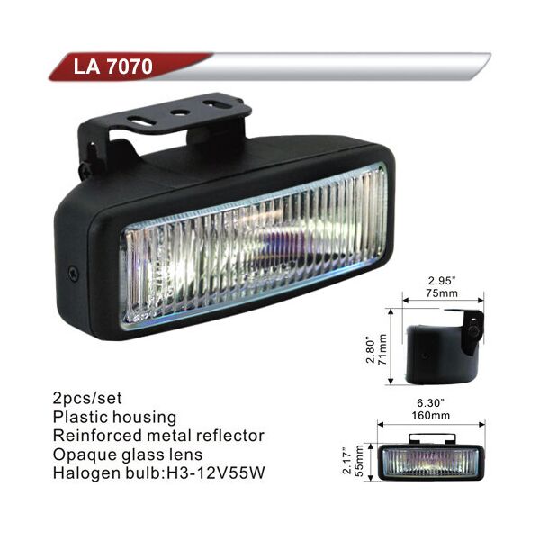 

Фары дополнительные DLAA 7070 RY/160*55mm