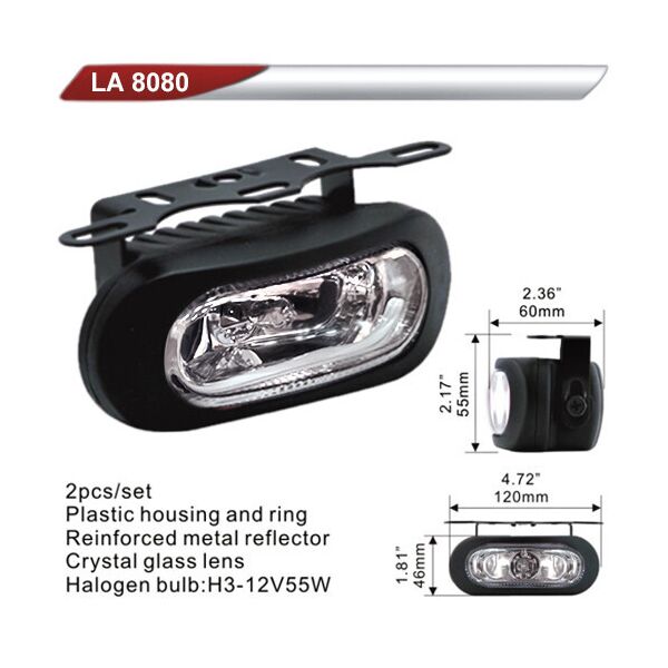 

Фары дополнительные DLAA 8080 W/H3-12V-55W/120*46mm