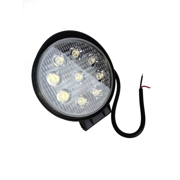 

Светодиодная LED противотуманная фара ЛИДЕР 1 шт 10-30V 05-27W ближний 115x115x55