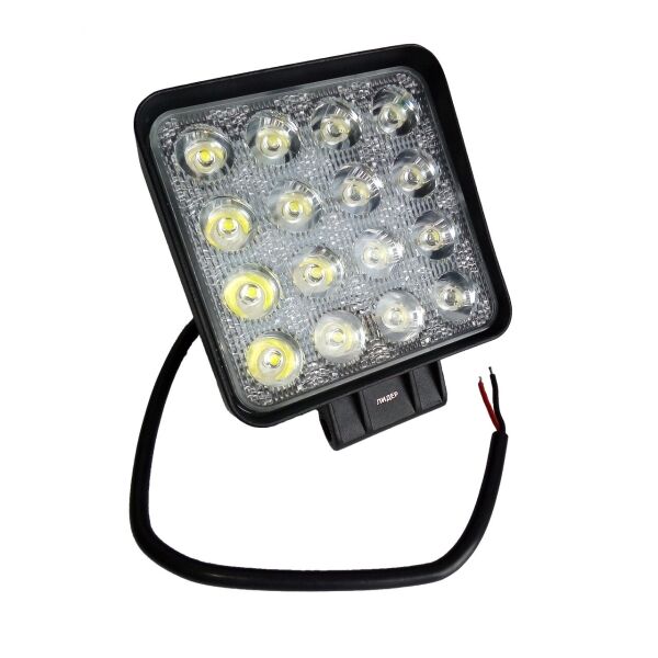 

Светодиодная LED противотуманная фара ЛИДЕР 1 шт 10-30V 29-48W дальний 110x110x65