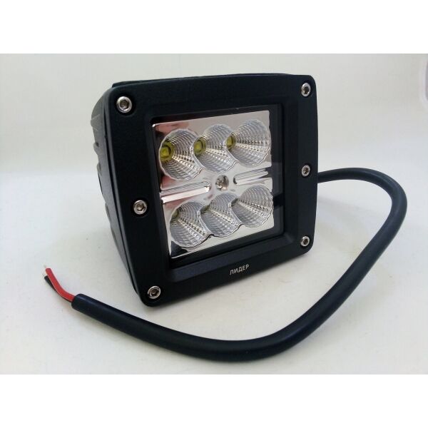 

Светодиодная LED противотуманная фара ЛИДЕР 1 шт 10-30V 15 30W ближний 83х77х80