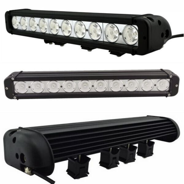 

Светодиодная LED противотуманная фара балка ЛИДЕР (1 шт) B 100W дальний 440x71x95