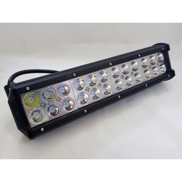 

Светодиодная LED противотуманная фара балка ЛИДЕР (1 шт) D 72W дальний 300x100x65