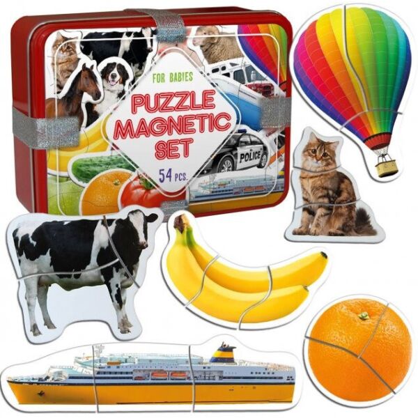 

Набор магнитных пазлов "Baby puzzle" Magdum ML4031-62 EN