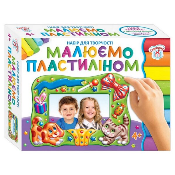 

Комплект креативного творчества Рисуем пластилином №2. Собачка и кот Ранок 15100452