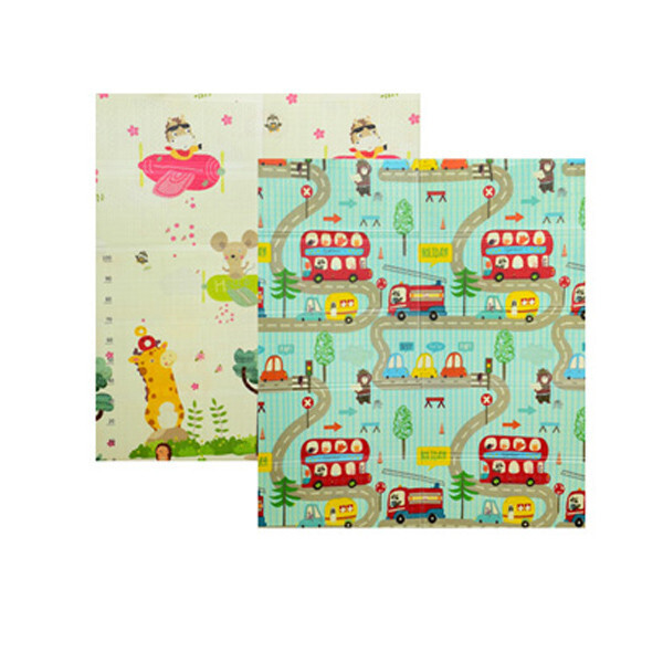 

Детский термоковрик Bambi MR 0586-1 150х0.8х180 см (Животные-Транспорт)