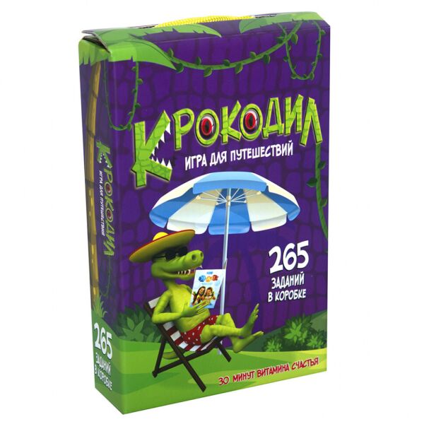 

Настольная игра "Крокодил" Strateg 30566 рус.