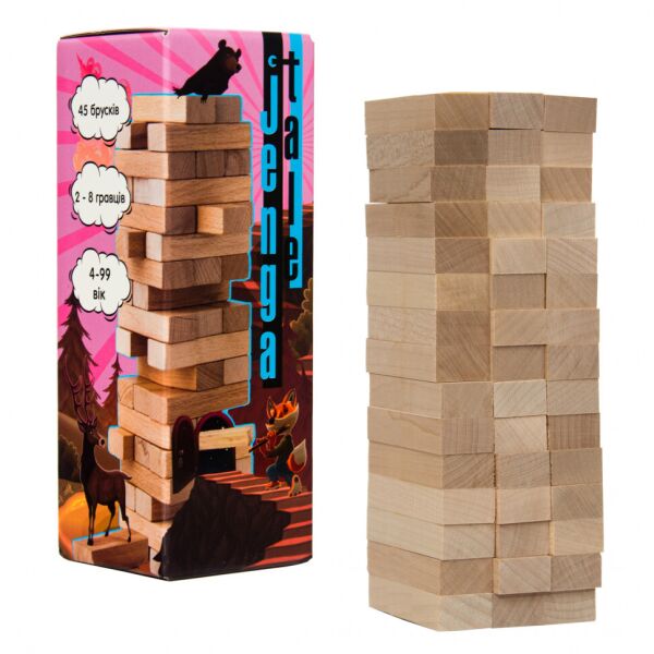 

Настольная игра "Jenga Tale" Strateg 30965 укр.