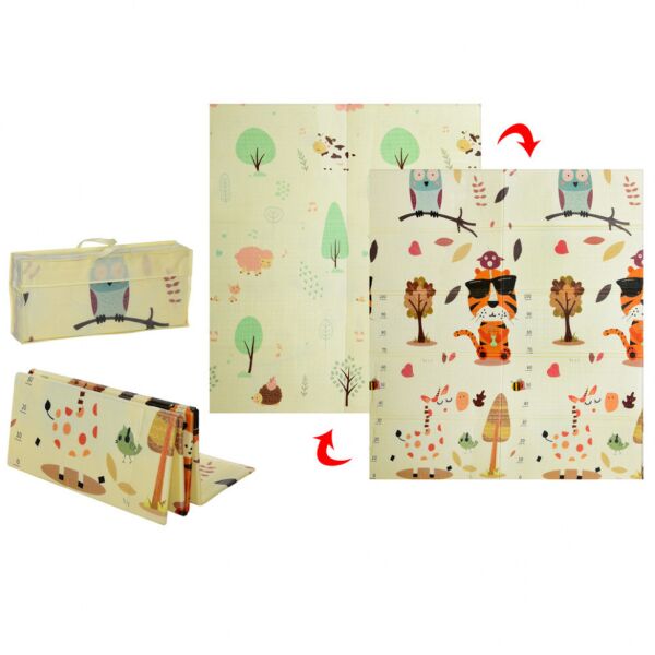 

Детский термоковрик Bambi MR 0586-1 150х0.8х180 см (Животные Африки-Лес)