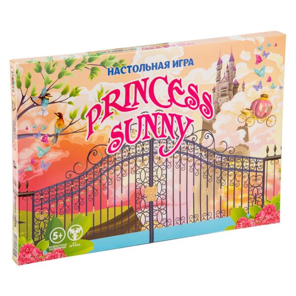 

Настольная Игра-бродилка "Princess sunny" Strateg 30356 рус.