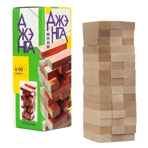 

Настольная игра "Дженга мини" Strateg 30968 рус.