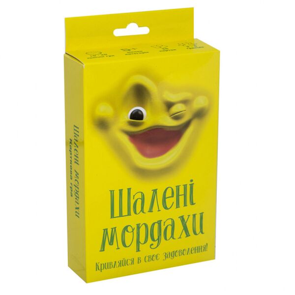

Настольная игра "Шалені мордахи" Strateg 30857 укр.
