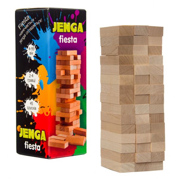 

Настольная игра "Jenga Fiesta" Strateg 30964 укр.