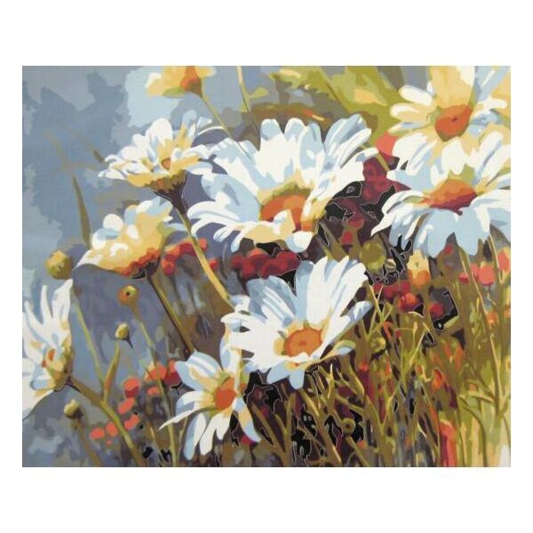 

Картина по номерам Q1439 Ромашковое поле, 40x50 см., Mariposa