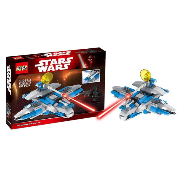 

Конструктор QSO8 88099-4 STAR WARS - Истребитель (151 дет.)