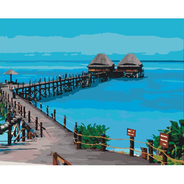 

Картина по номерам КНО2228 Лагуна, 40x50 см., Идейка