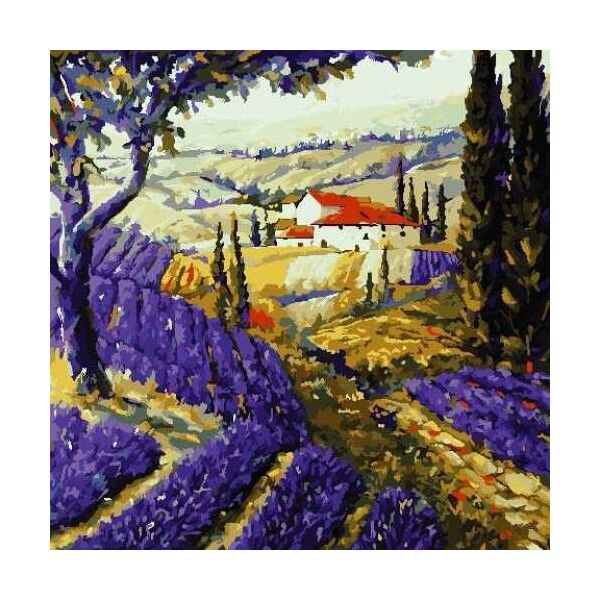 

Картина по номерам AS0804 Пространства Прованса, 40x40 см., Art Story