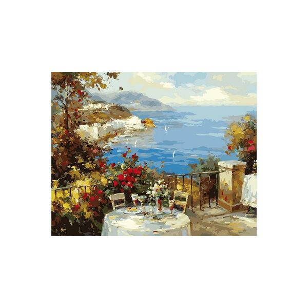 

Картина по номерам Q2135 Коктейль на двоих. Худ. Питер Белл, 40x50 см., Mariposa