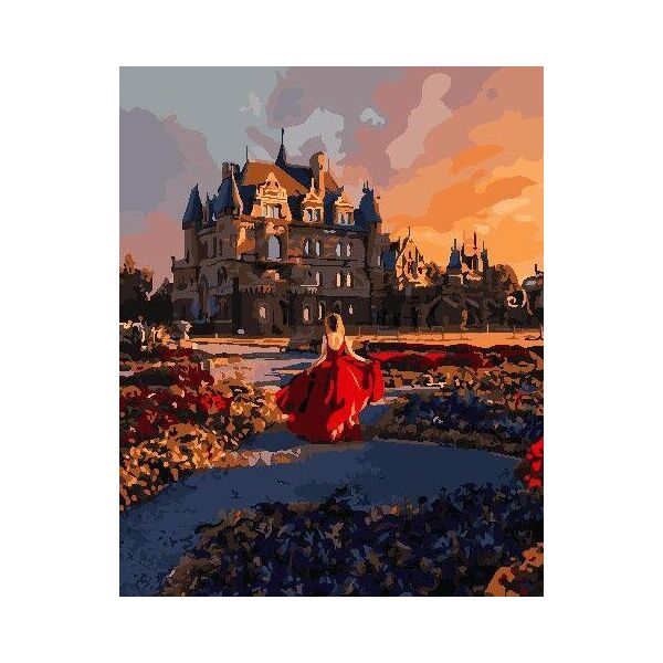 

Картина по номерам AS0695 Мрії принцеси, 40x50 см., ArtStory