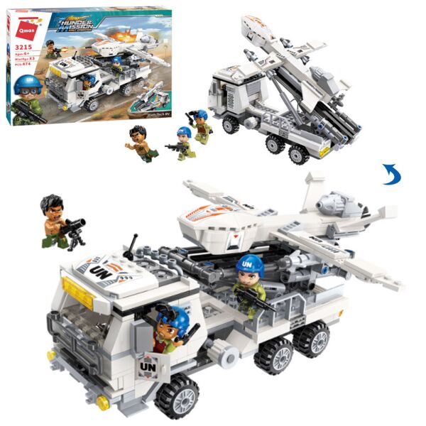 

Конструктор Enlighten Brick 3215 АРМИЯ - База для беспилотного летательного аппарата (474 дет.)