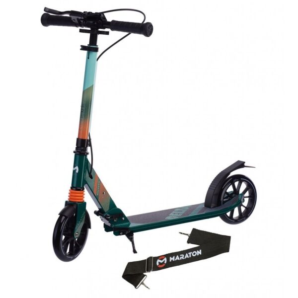 

Самокат MARATON Delta зеленый (1 амортизатор, ручной тормоз)