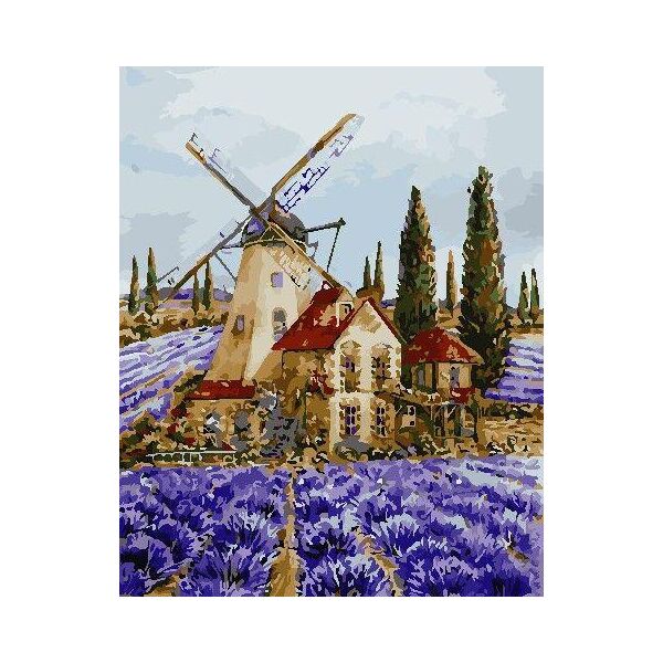 

Картина по номерам AS0704 Десь у Провансі, 40x50 см., ArtStory
