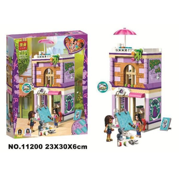 

Конструктор BELA (Lary) 11200 ПОДРУЖКИ - Художественная студия Эммы (241 дет.)