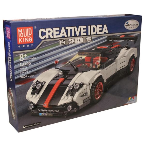 

Конструктор Mould King 13105 ТЕХНИК - Ford GT (960 дет.)