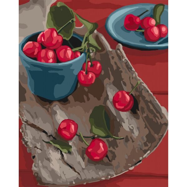 

Картина по номерам КНО5582 Спелые вкусняшки, 40x50 см., Идейка