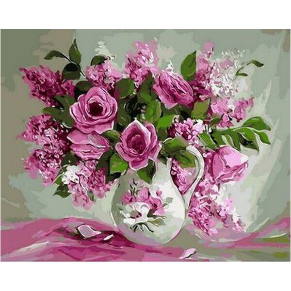 

Картина по номерам Q1368 Розовая нежность , 40x50 см., Mariposa